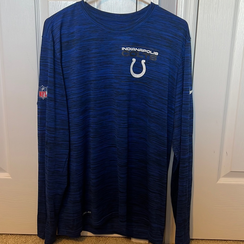 Colts 2021 on field Nike Long sleeve shirt